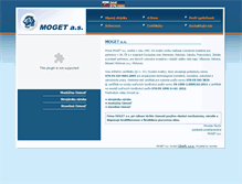 Tablet Screenshot of moget.sk